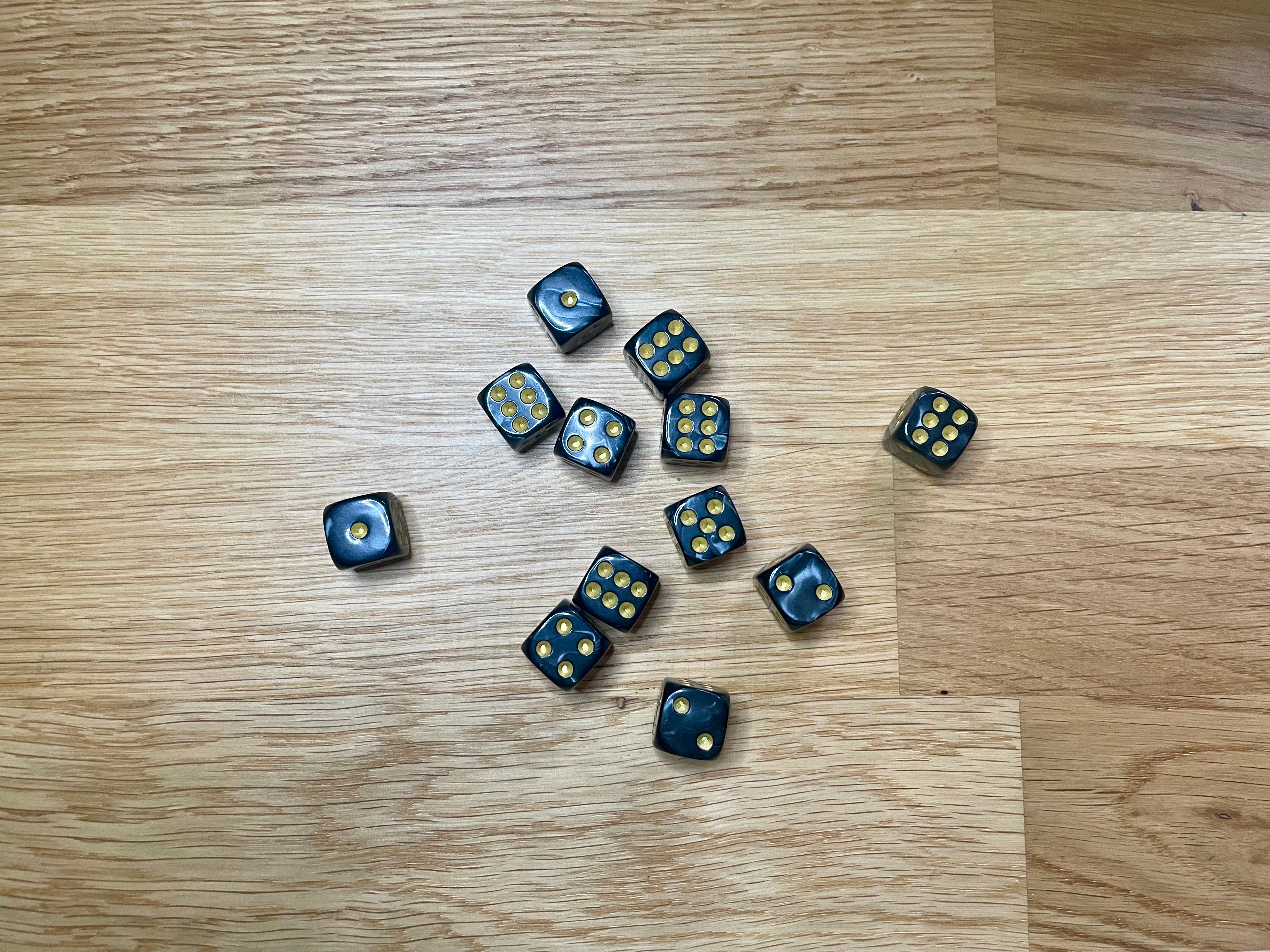 14mm Luxury 6 Sided Dice – Devilfly Games