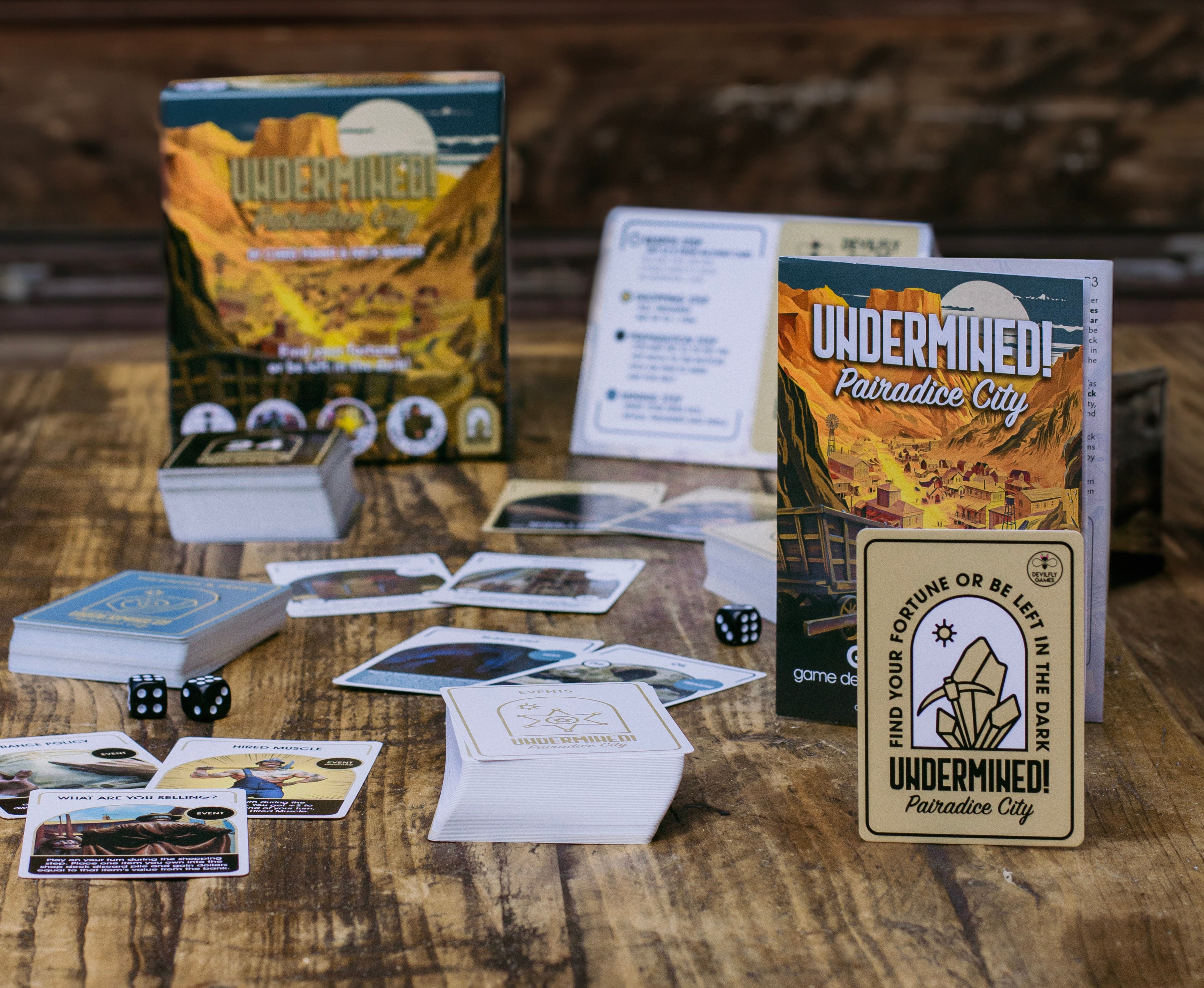 Undermined! Pairadice City (Core Game)