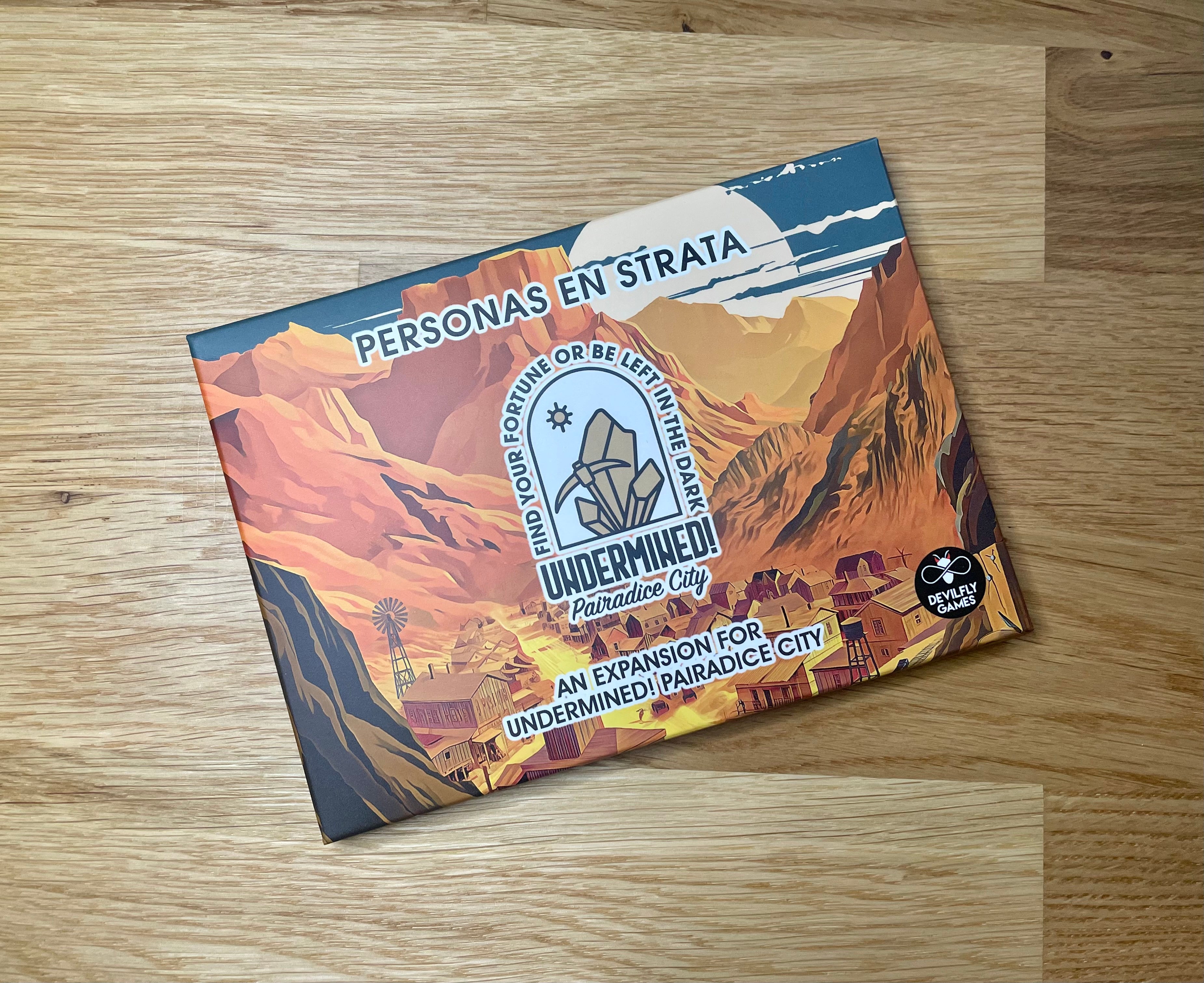 Personas en Strata (Expansion to Undermined! Pairadice City)