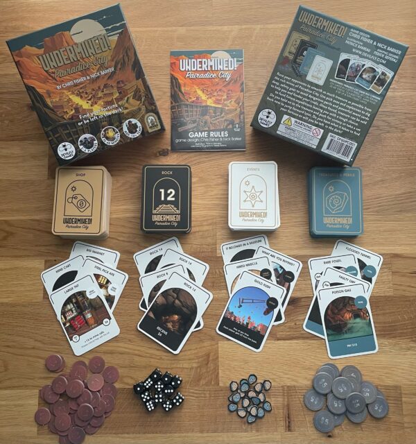 Undermined! Pairadice City (Core Game)